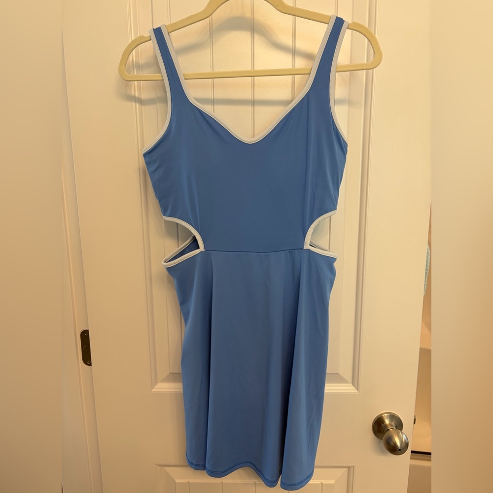 Old Navy Blue with White trim Activewear Dress